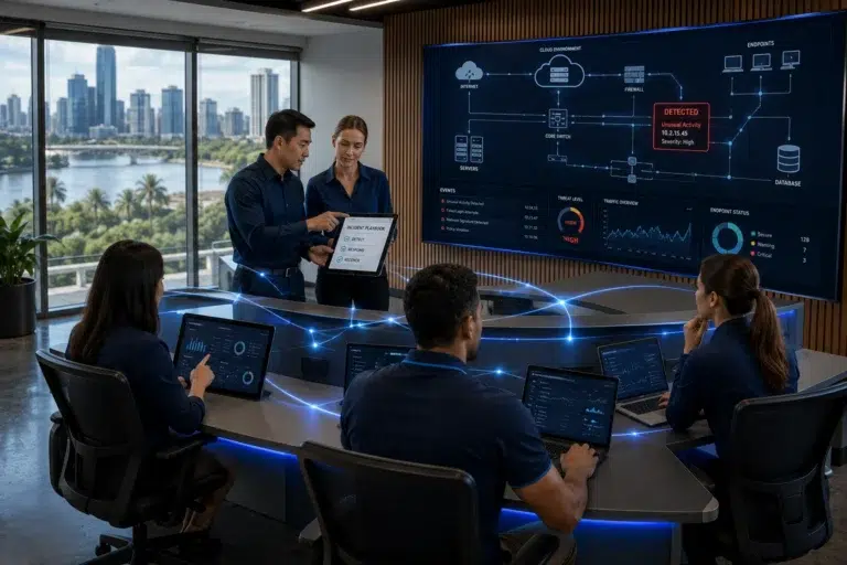 Cyber incident response plan for Australian businesses.